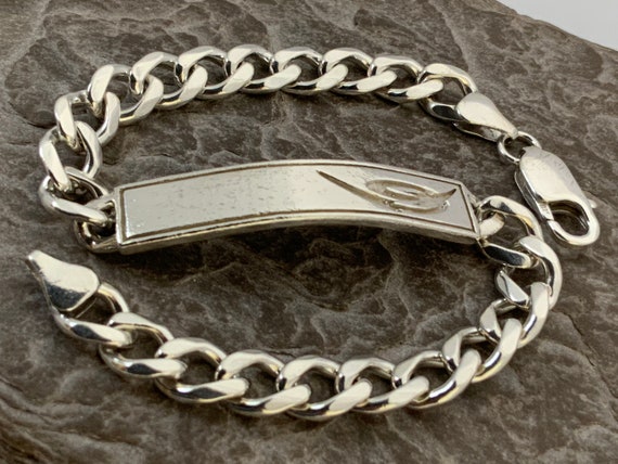 90' Vintage silver925 ID bracelet-