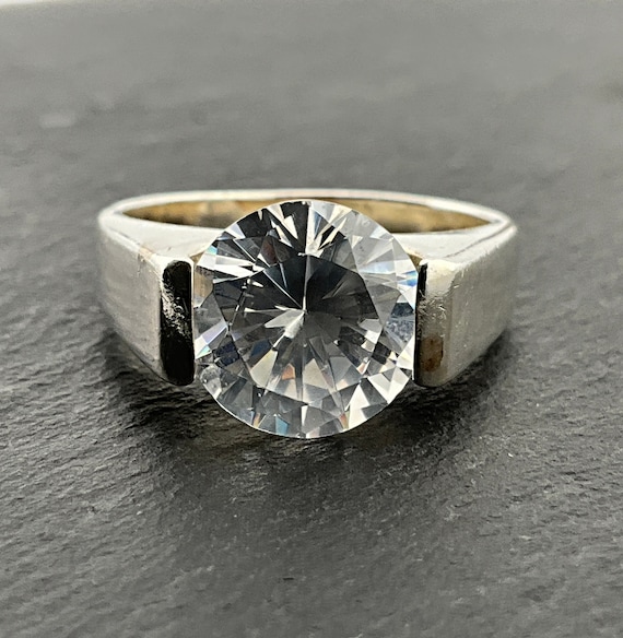 Bague En Argent Sterling Taille 51 - Occasion, Portée, Pureté 925