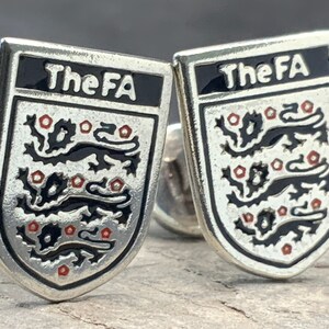 Vintage Sterling Silver FA Cufflinks