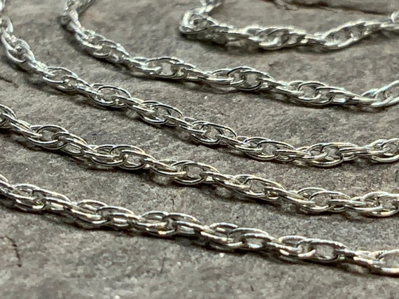 Fine sterling shop silver necklace