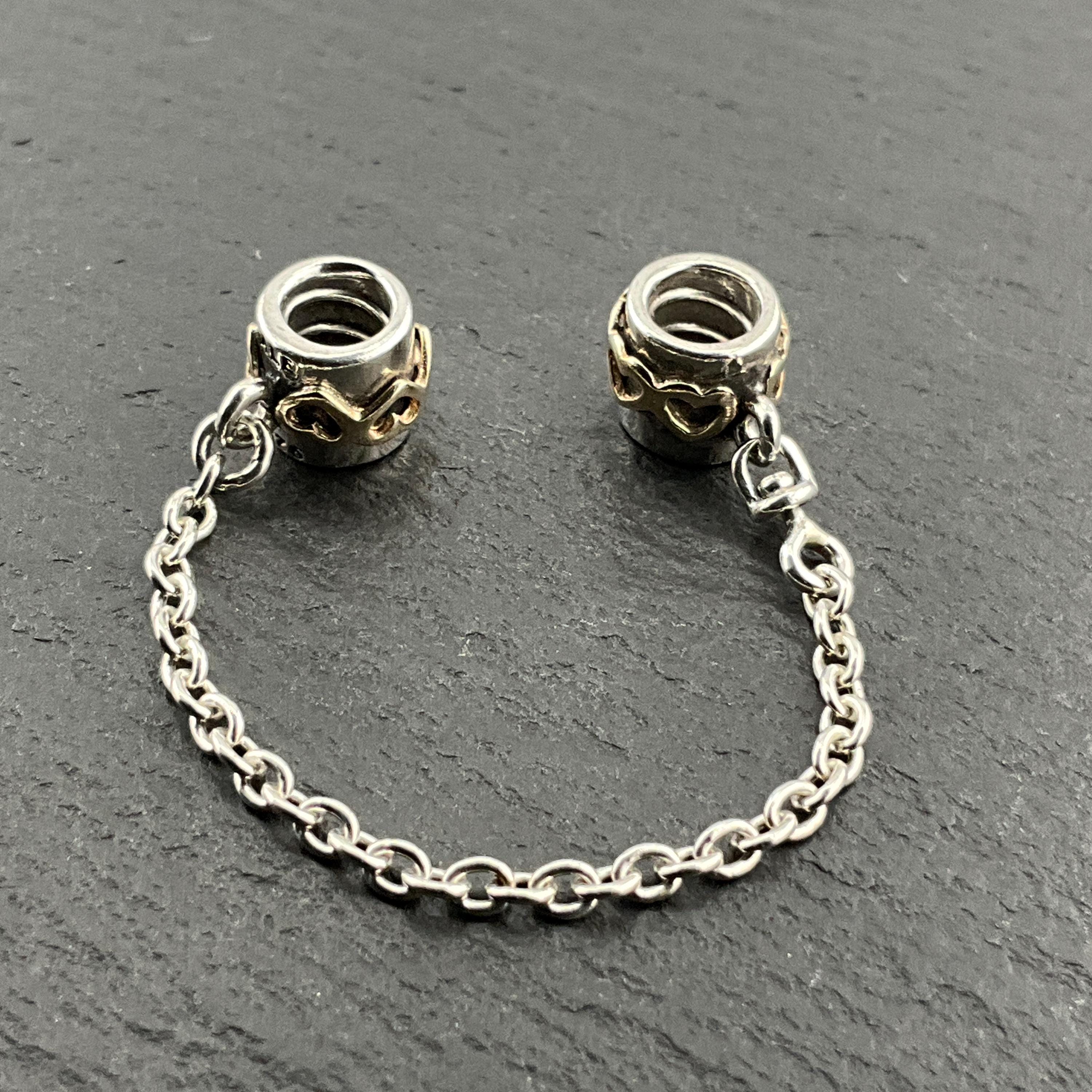 14ct Gold 14k Gold Pandora Safety Chain Pandora Moments 14k Gold