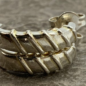 Vintage Sterling Silber Ohrringe