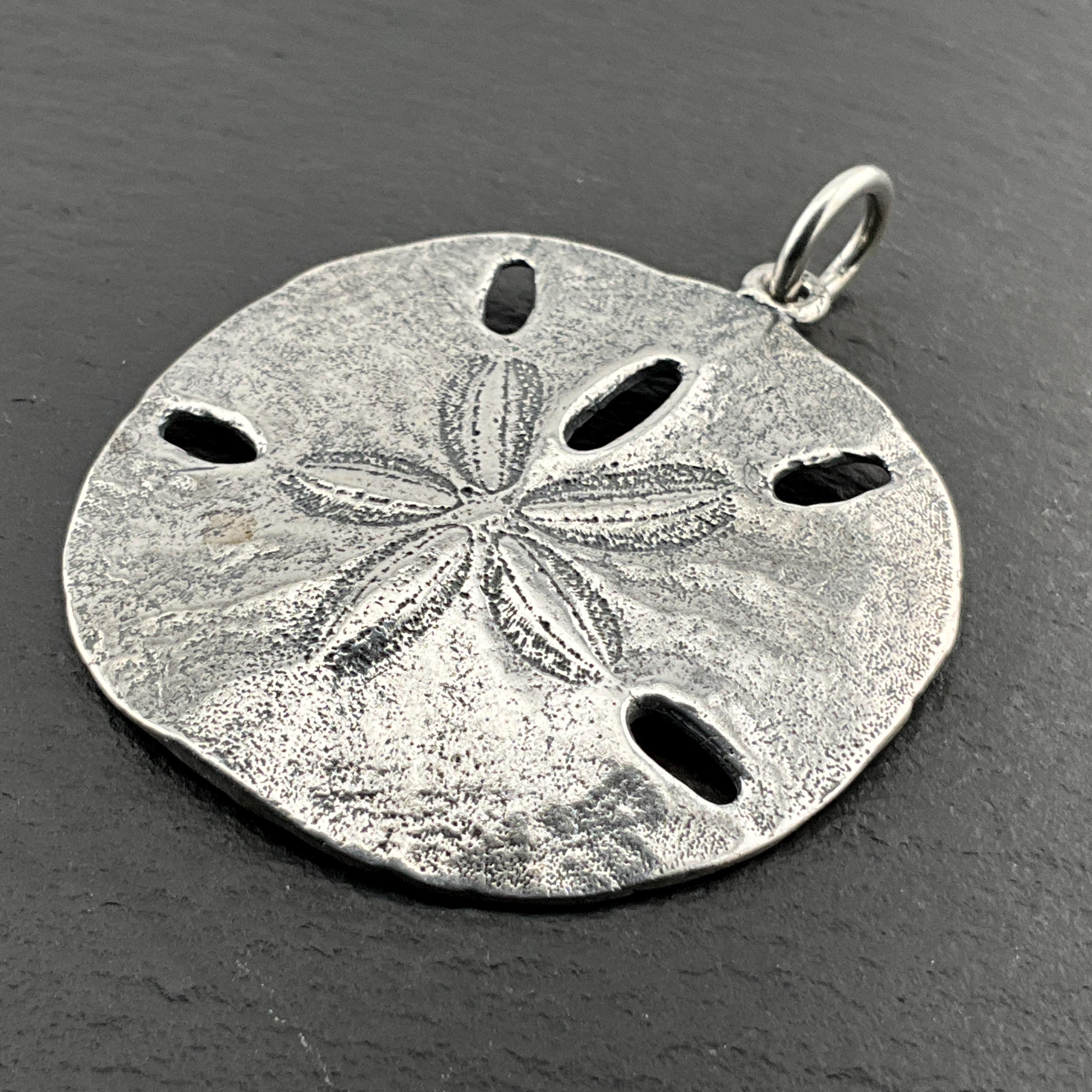 Genuine James Avery Sterling Silver Rare Large Retired Sand Dollar