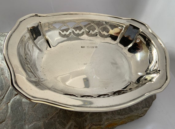 Sterling silver ring dish clearance