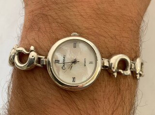 Dugena Tresor Orologio Uomo Funk – Radio Controllato, Cassa Acciaio 39mm, Vetro Zaffiro, Cinturino Pelle Marrone, 10 Bar