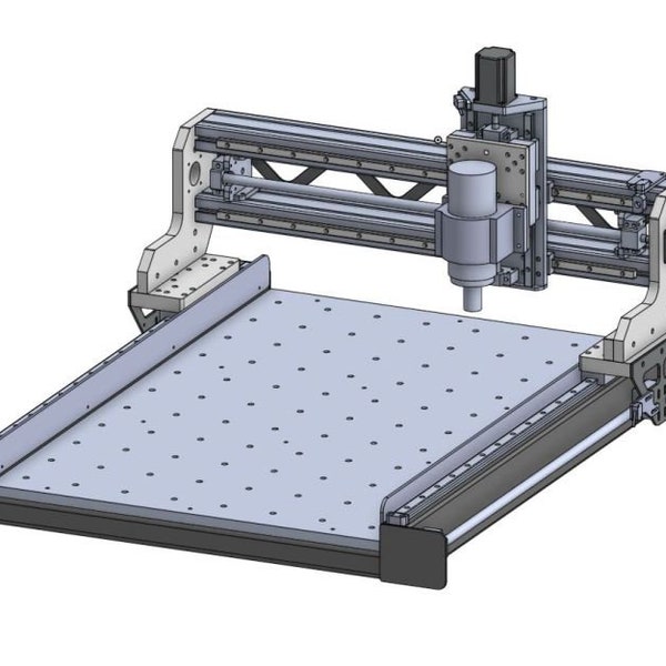 DIY Frezarka CNC Frezarka Model 3D