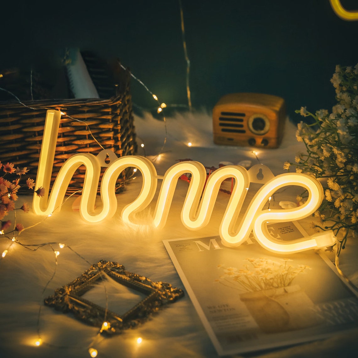 Neon Sign Light Home Neon Sign Home Neon Light LED Neon Etsy UK
