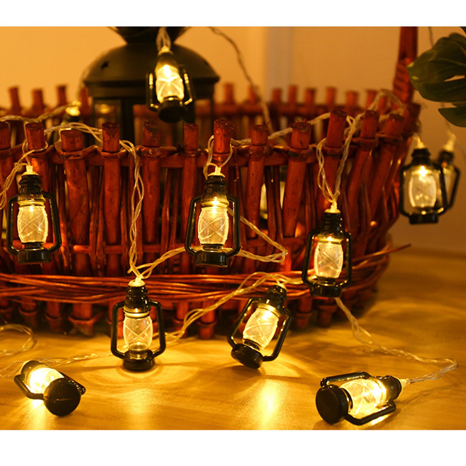 Vintage Outdoor String Lights String Lights Retro Lantern Etsy