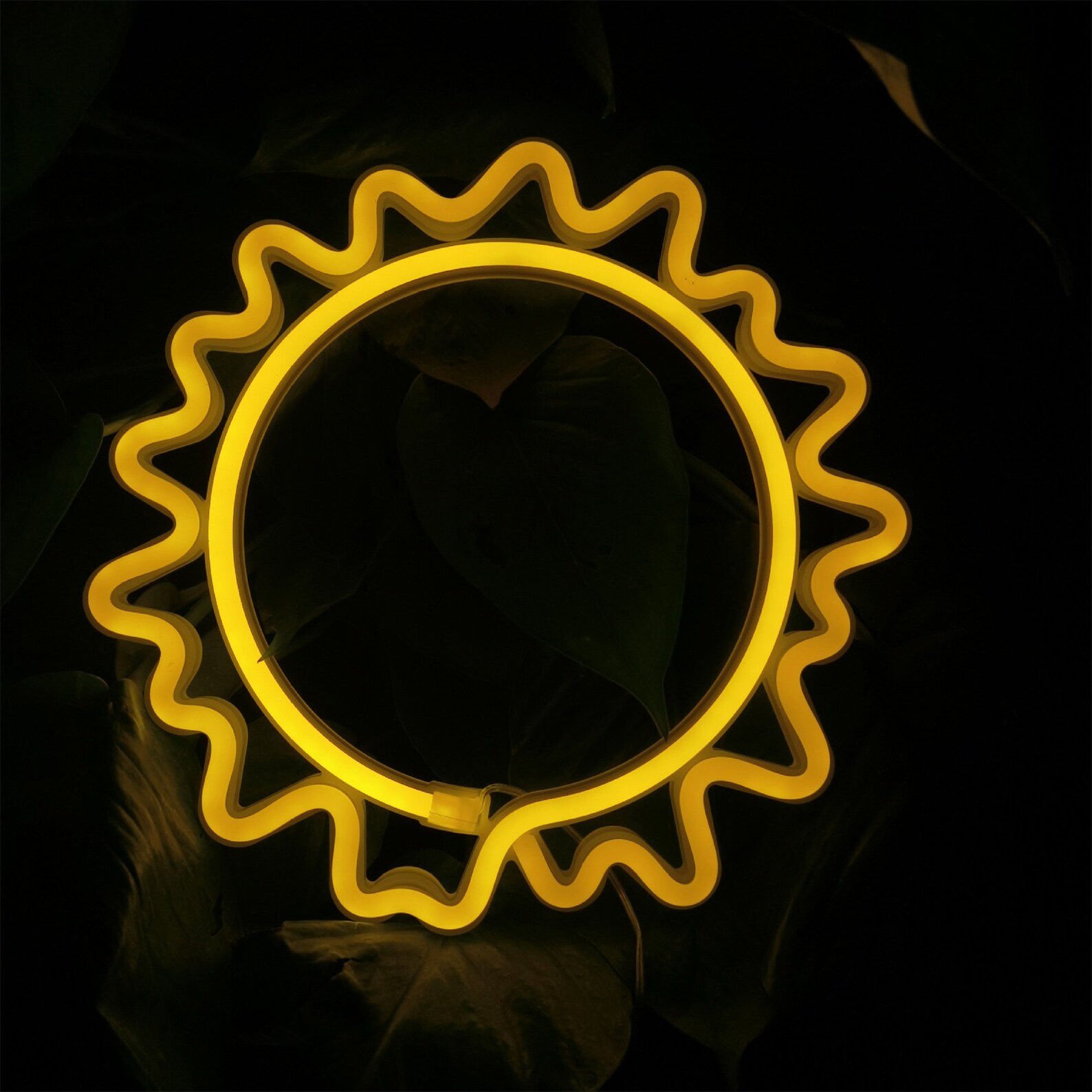 Sun Neon LED Neon Sign Sun LED Neon Wall Mount Sign Wall Etsy