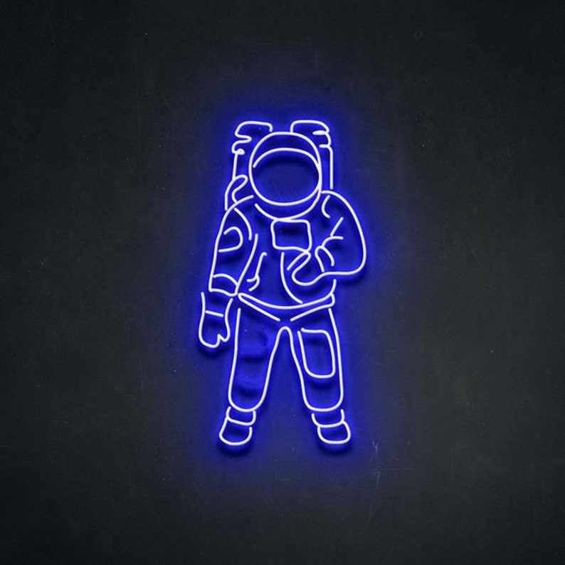 Astronaut Neon Sign Space Neon Light LED Sign Neon Sign - Etsy