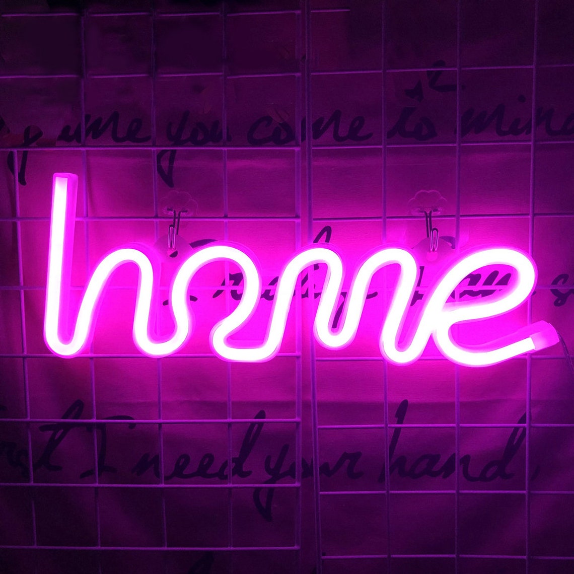 Neon Sign Light Home Neon Sign Home Neon Light LED Neon Etsy UK