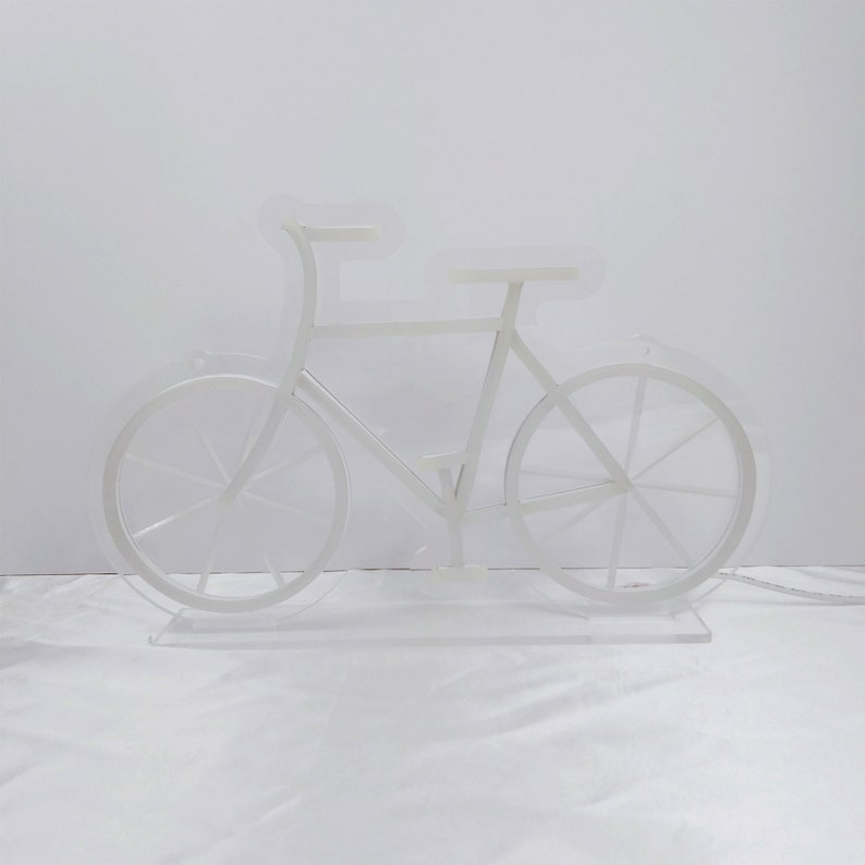 Bicycle Neon Lights Bicycle Neon Sign Custom Bike Sign Neon Etsy