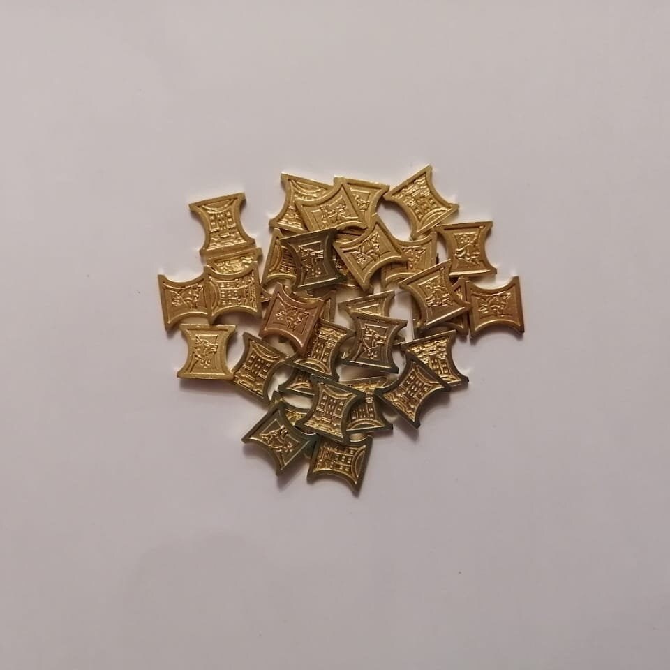 DnD Gold Metal coins TableTopGames Coins for D&D and other Etsy
