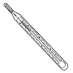 Glass Thermometer SVG, PNG, and JPEG included License Free!