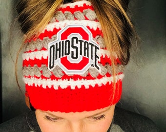 Top of the World Ohio State Buckeyes Official NCAA Uncuffed Knit Avenue Stocking Stretch Sock Hat Cap Beanie 464169 Top of the World Ohio State Buckeyes Official NCAA Uncuffed Knit Avenue Stocking Stretch Sock Hat Cap Beanie 464169