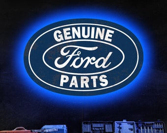 Ford neon sign, Ford led sign, Ford logo, Ford garage sign, Ford gift, Garage neon sign, Ford emblem, Ford wall art, Ford wall decor