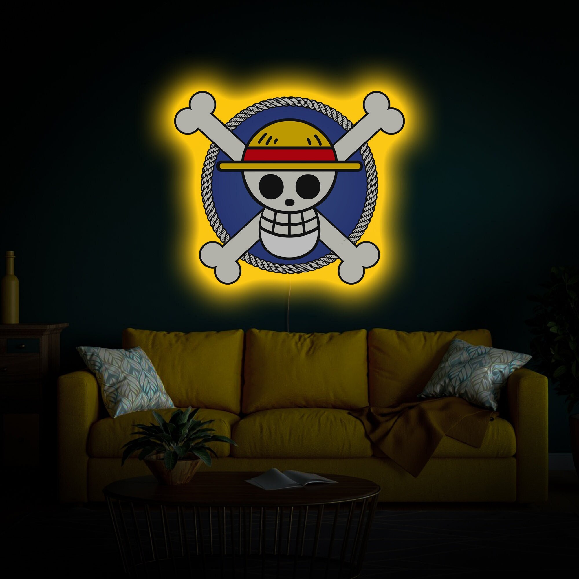 One Piece Mugiwara - Néon LED – leneonbleu