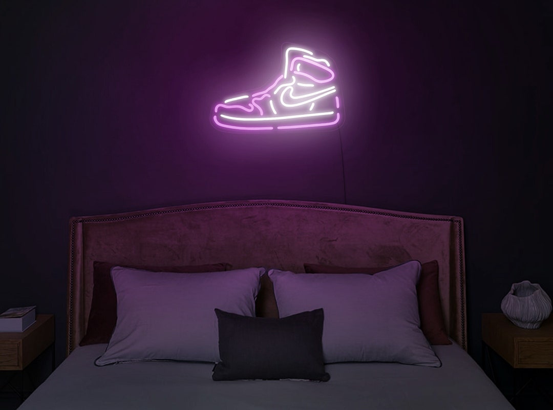 Sneakers Neon Sign, Sneakers Led, Shoe Neon Sign, Sneaker Night Light ...