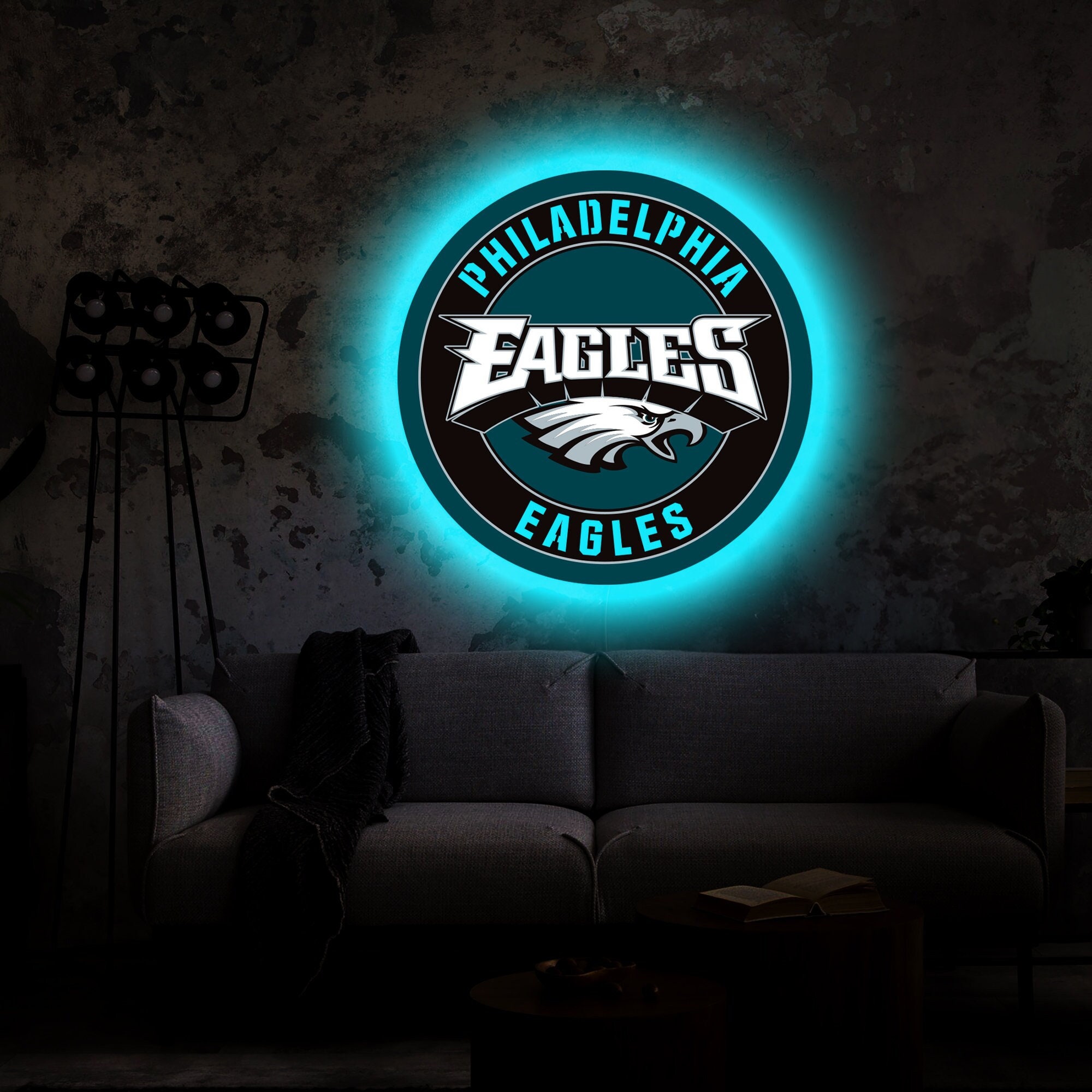 Philadelphia Eagles Neon Sign, Philadelphia Eagles Sign, Philadelphia