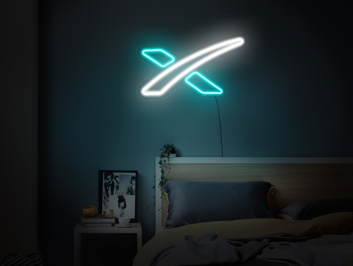 Spacex Neon Sign, Spacex Led Sign, Spacex Logo, Rocket Neon Sign, Space Wall Decor, Starship