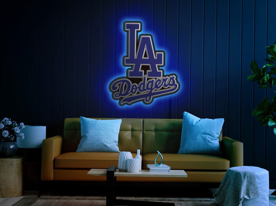 Los Angeles Dodgers Neon Sign, LA Dodgers Neon Sign, LA Dodgers Led