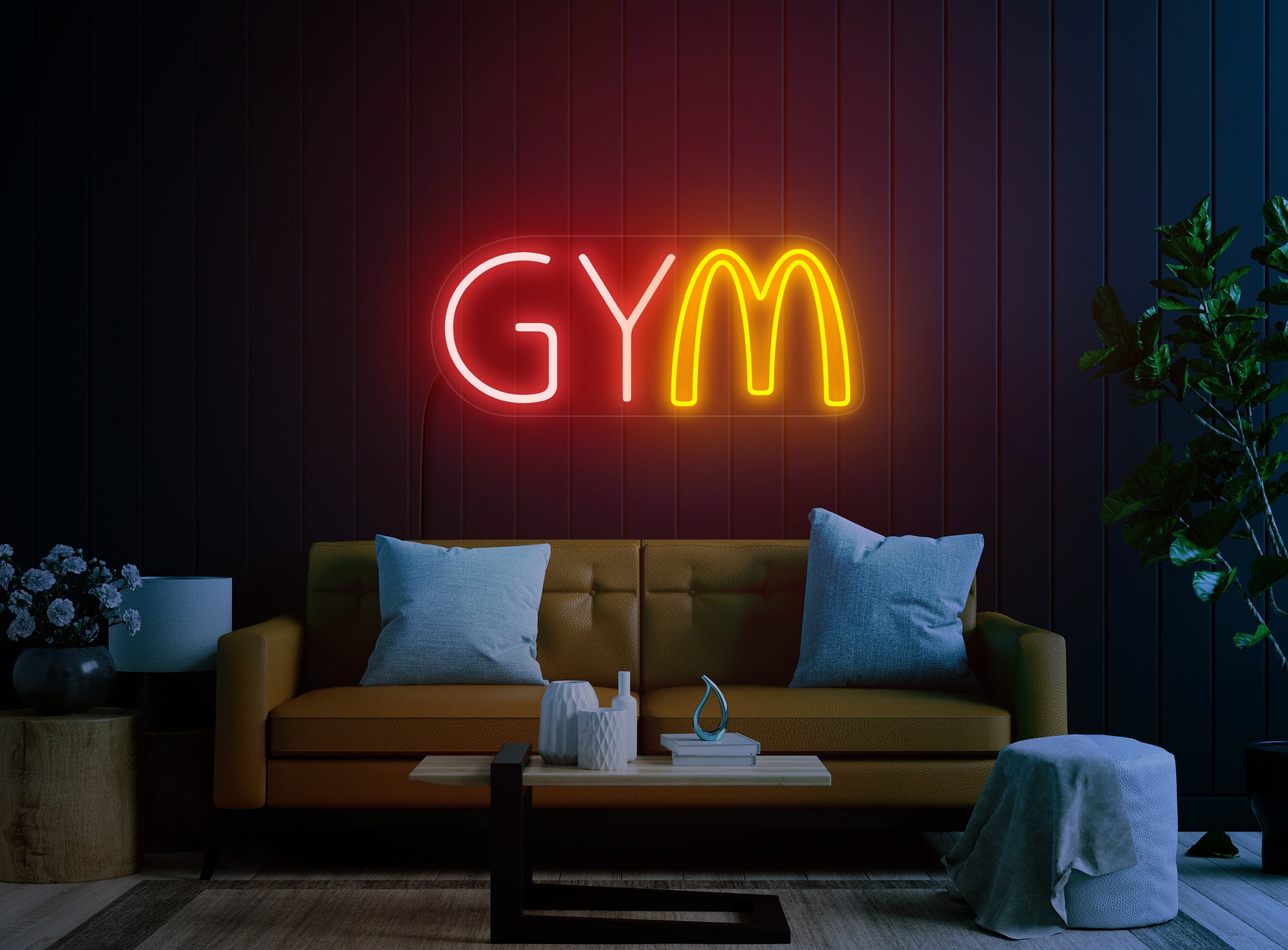 GYM Neon Sign, GYM Led Sign, Gym Neon Light, Gym Light Sign, Gym Wall Sign, Home Gym Sign