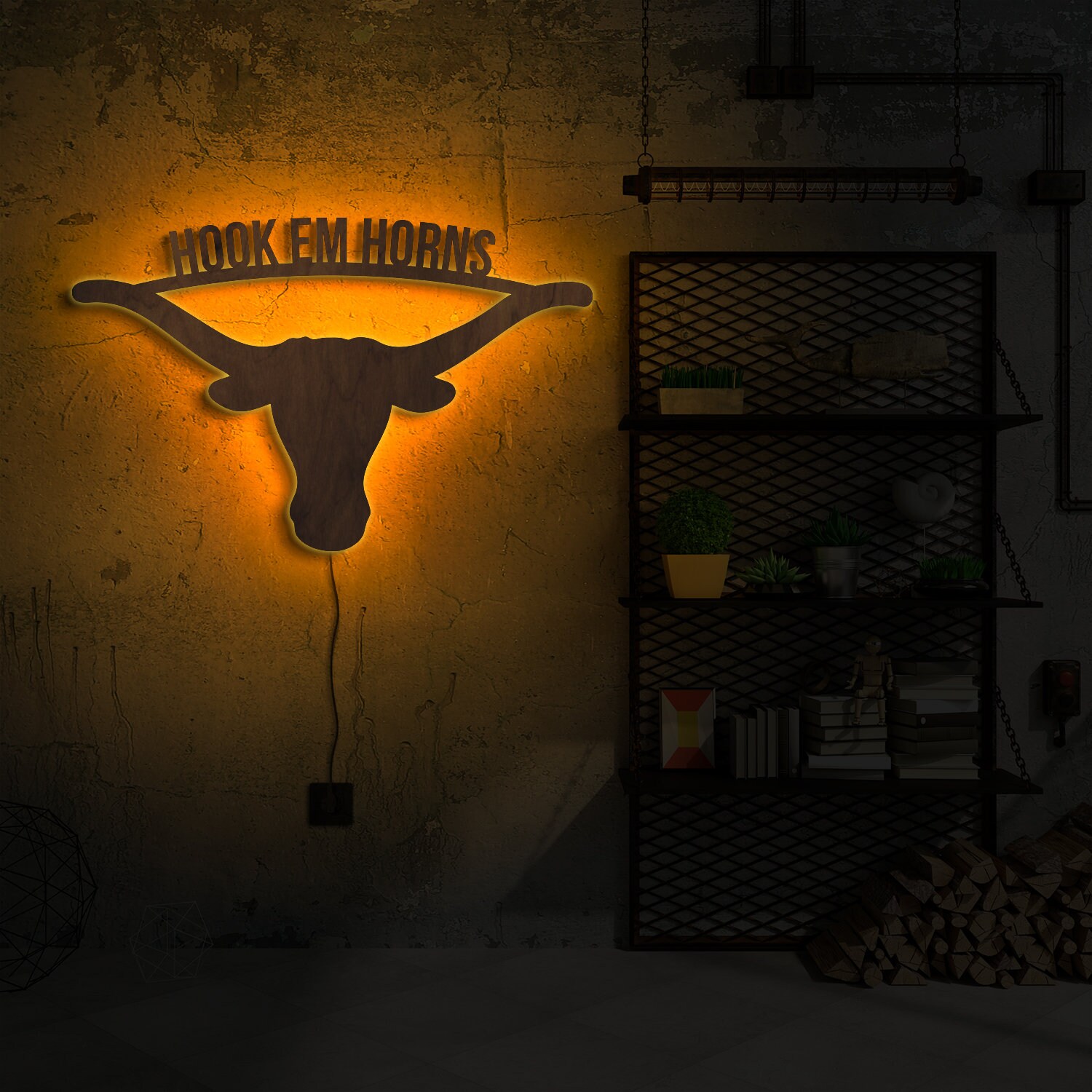 Texas Longhorns Neon Sign, Texas Longhorns Led Sign, Texas Longhorns