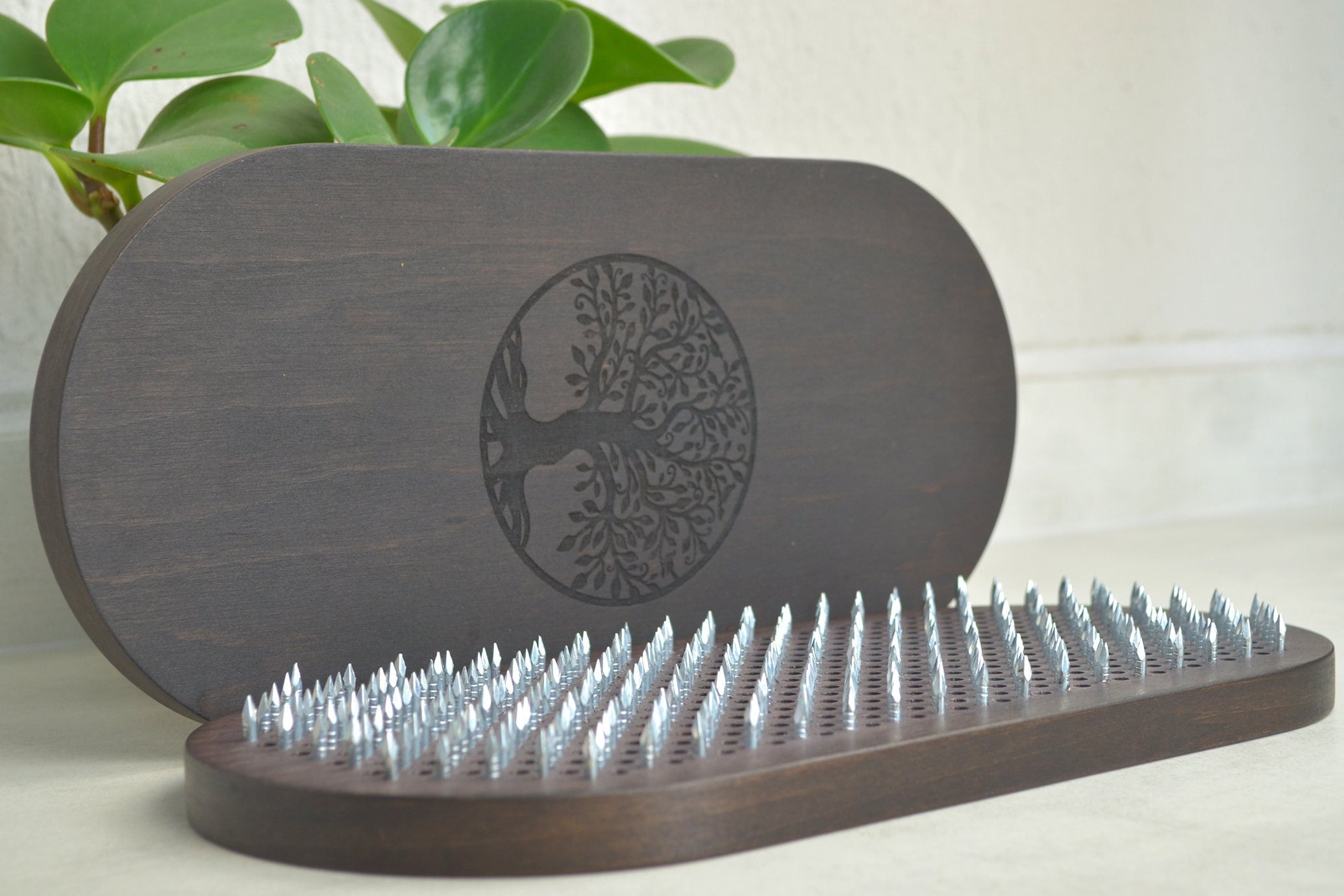 Yoga Nail Board Sadhu Board for Begginers 10 Mm Bed of Nail Etsy UK