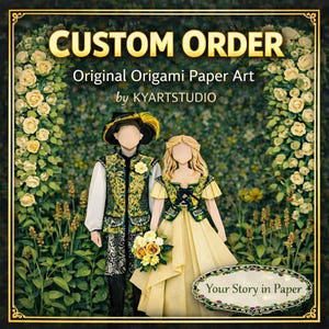 Custom order for “Original Origami Art”. Own a one-of-a-kind piece