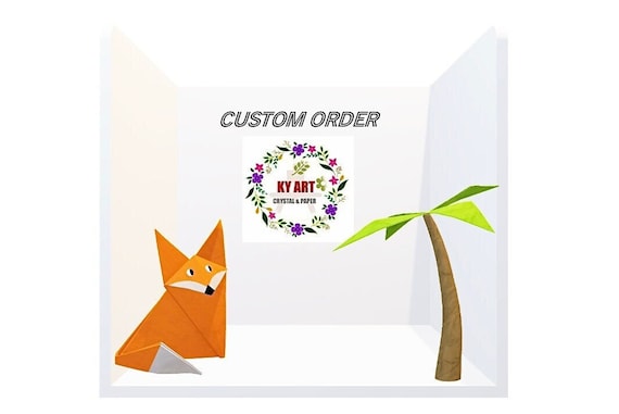 Custom order for “Original Origami Art”. Own a one-of-a-kind piece