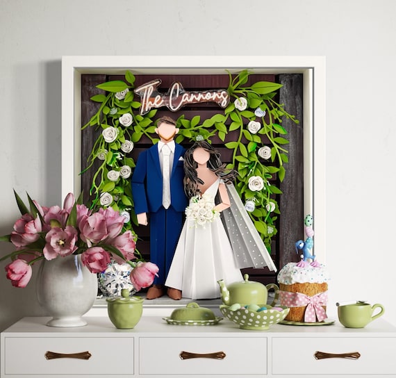 No.177  The Custom Wedding Backdrop, Anniversary gift, Custom-made Original Origami art gift, Paper anniversary gift