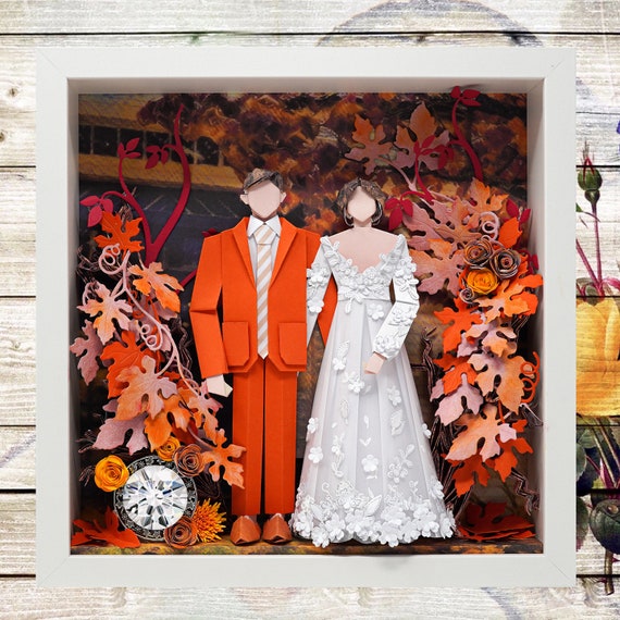 No.132  Very Fall , Custom-made Original Origami art gift