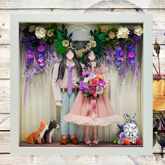 No.118  Our Ceremony , Custom-made Original Origami art gift