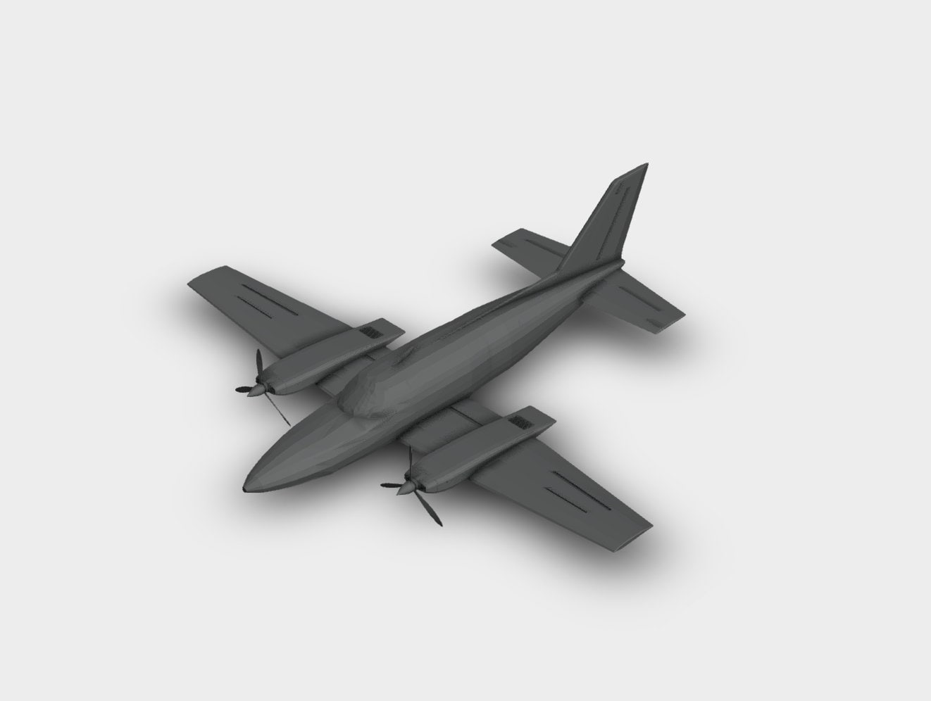 STL File Private Jet Aircraft 3d Printing - Etsy