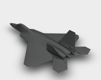 STL File | F22 | Aircraft | Lockheed Martin | 3D Printing
