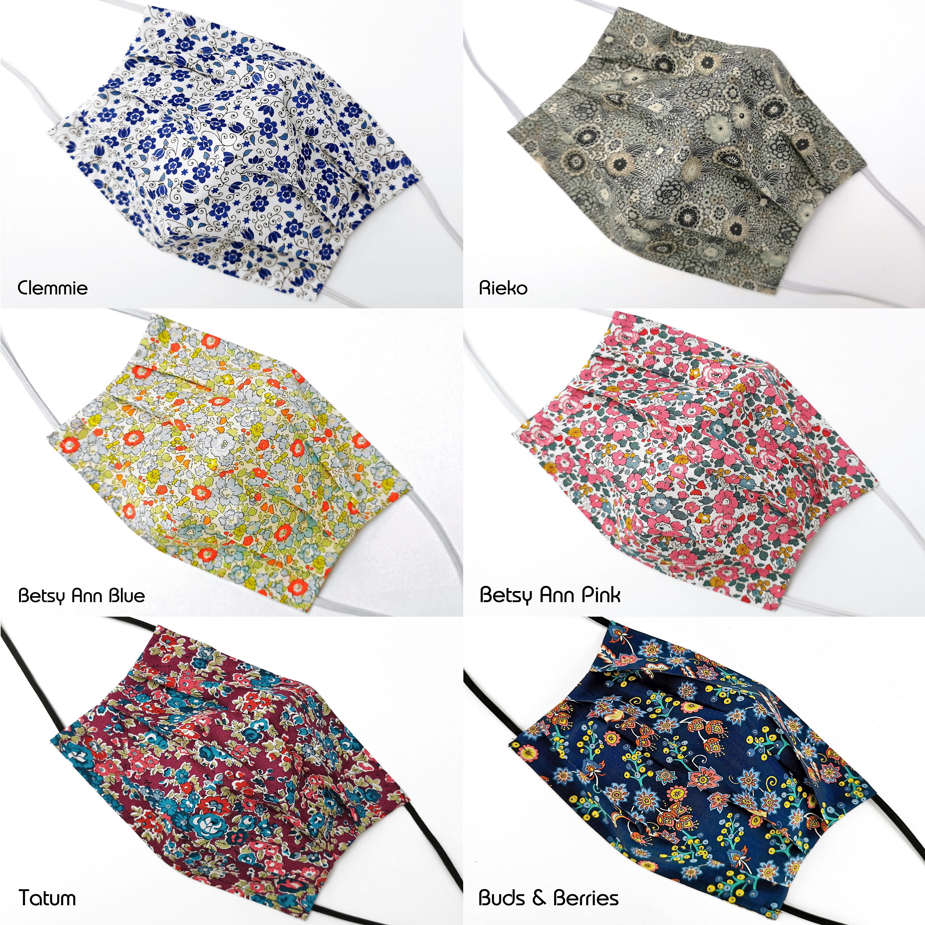 Liberty Face Mask Made With Luxury Liberty London Tana Lawn Etsy UK