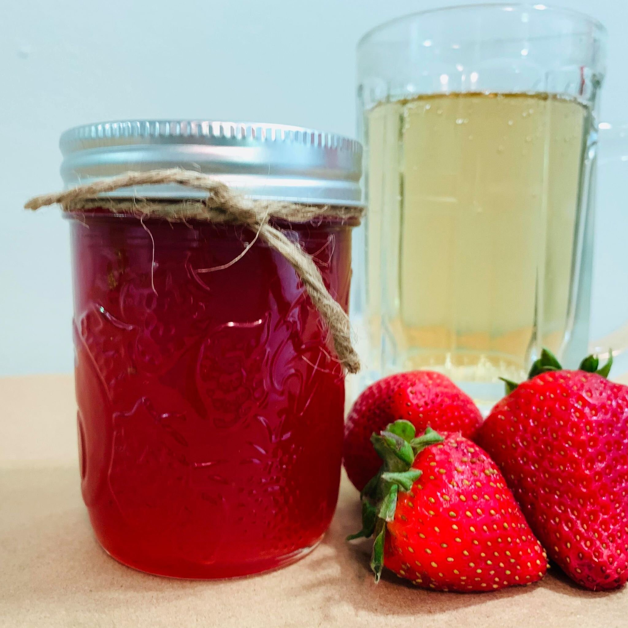 Strawberry Ginger Ale Jam 8oz. Etsy