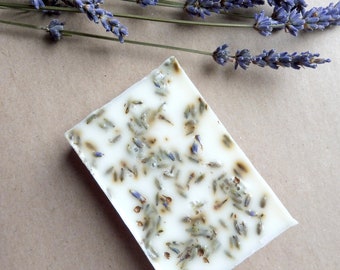 Lavender Jelly artisanal soap with cosmetic active ingredient panthenol (provitamin B5)