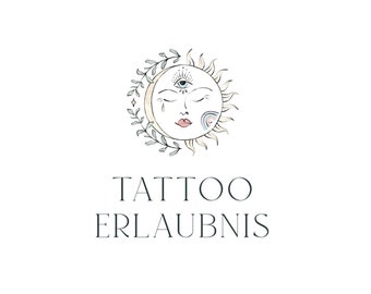 Tattoo Erlaubnis, Tattoo pass, Tattoo design, Ink permit, tattoo madeline's  art  under your skin, Tätowierung, Tätowieren Vorlage