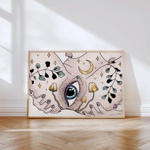 YONIVERSE Art Print | Feminist Illustration, Vulva Poster