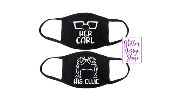 Disney Pareja Mascara De Cara Disney Up Pelicula Mascara De Etsy