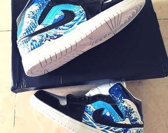 custom painted jordans