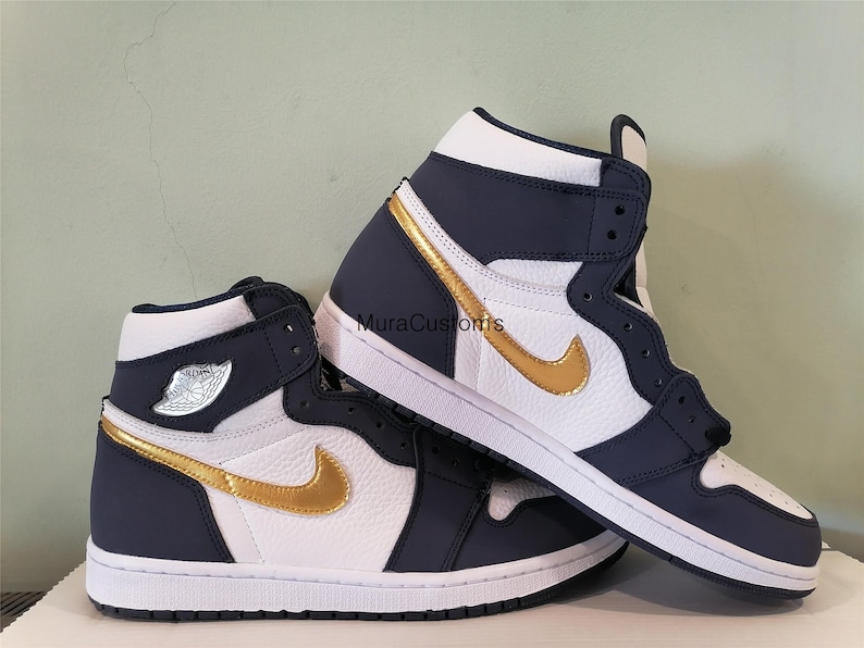 Custom AJ1 - Air Jordan 1 Custom Retro High OG Custom Sneakers - Air Jordan Ones Custom Men Women Gifts 