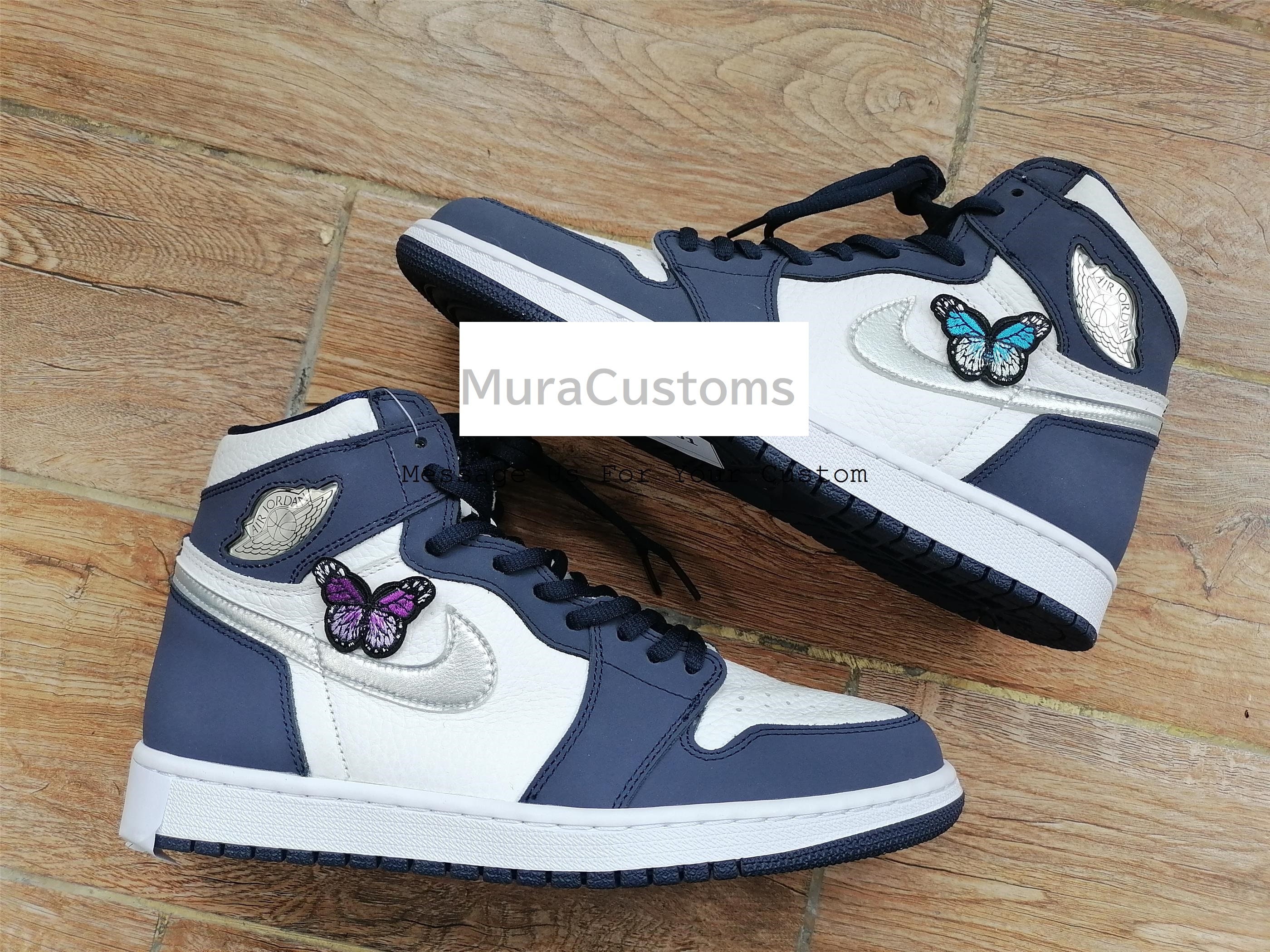 aged jordan 1 custom