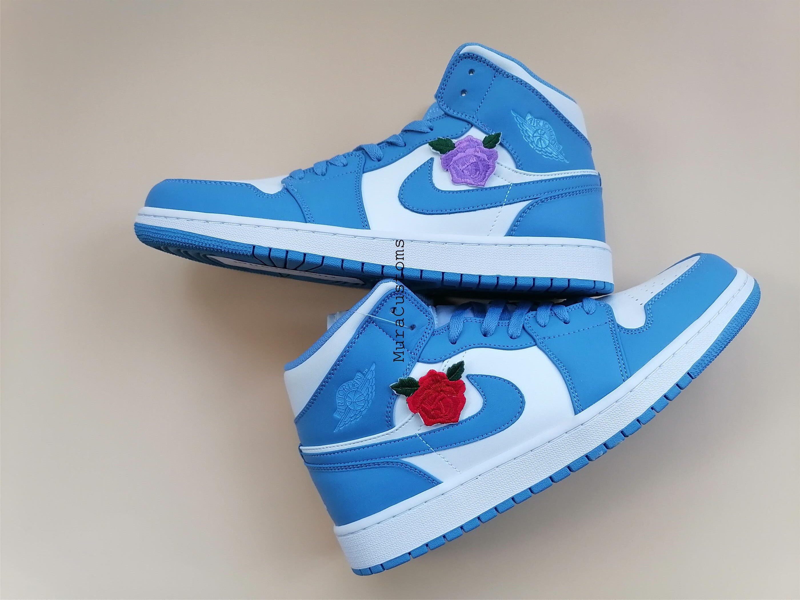 jordan 1 blue custom