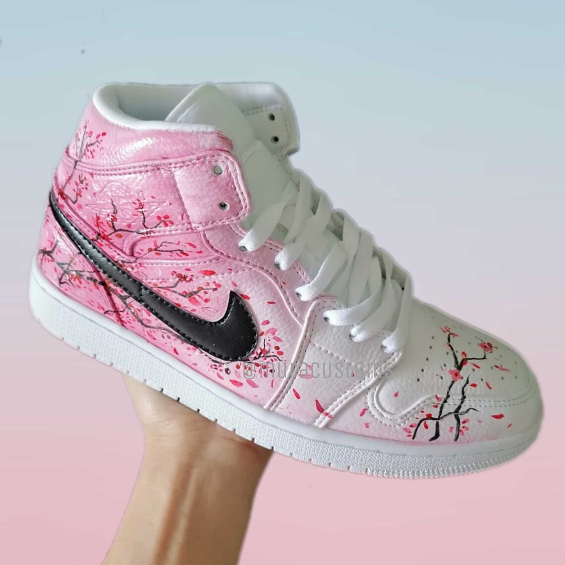 jordan 1 low floral vines