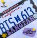 Bangtan License Plate Frame |  BTS License Plate Frame 