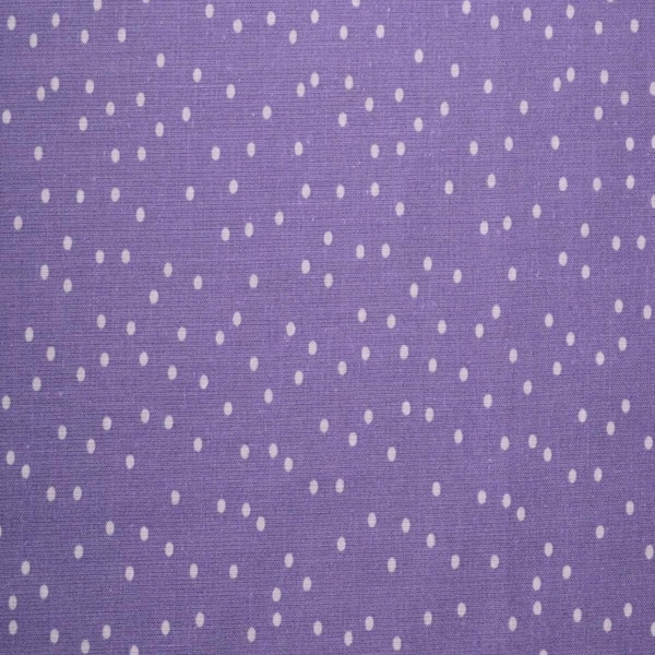 Purple with Irregular Dots Quilting Cotton Fabric By the Yard 100% Cotton