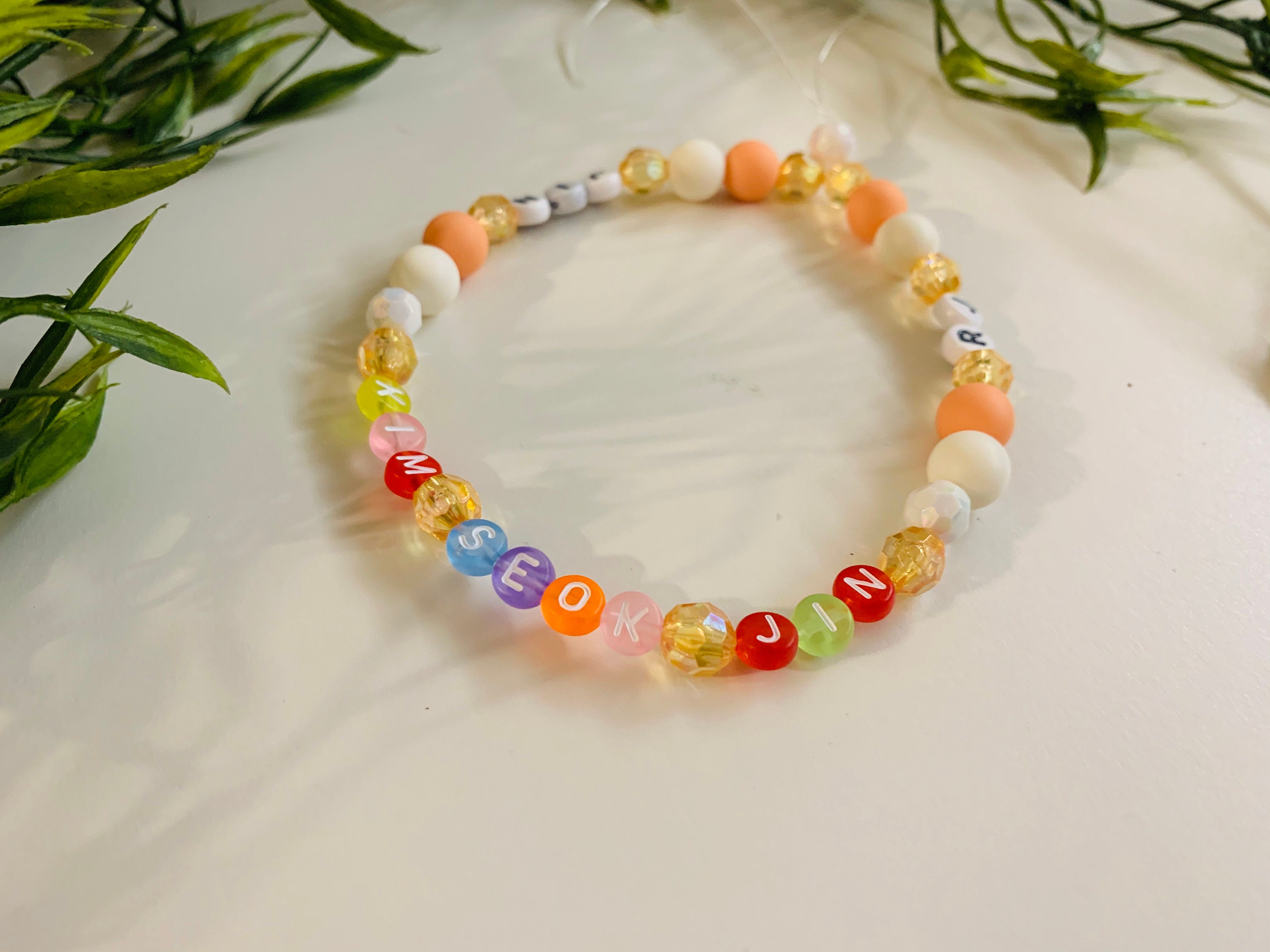 Jin RJ BTS Light Stick Wrist Strap Etsy