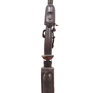 Janus Figure / Scepter - Wood - Bambara - Mali